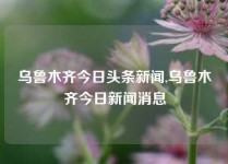 乌鲁木齐今日头条新闻,乌鲁木齐今日新闻消息